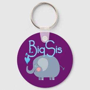 Elephant Big Sis Keychain