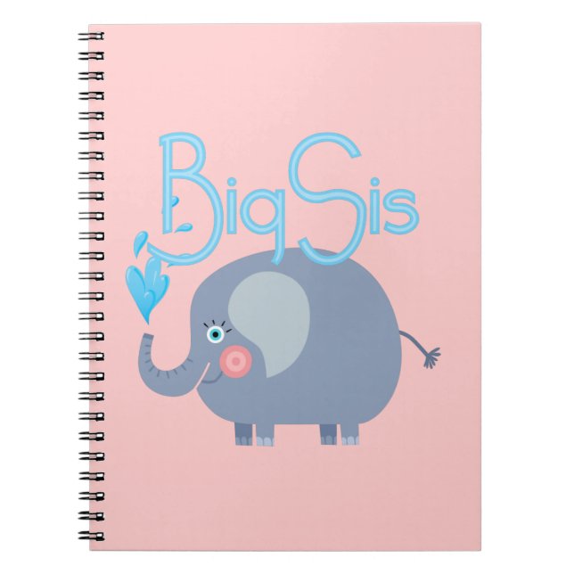 Elephant Big Sis Notebook (Front)