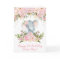 Elephant Birthday Card Pink and Gold Floral