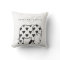 Elephant , Black and White Pattern Modern Monogram