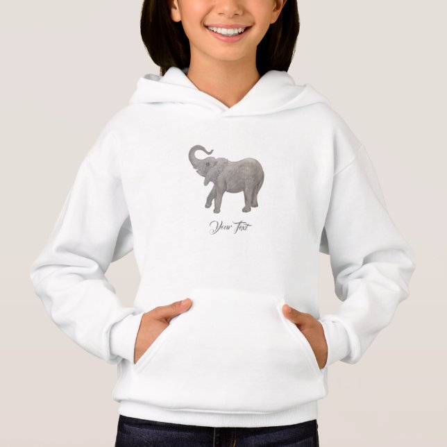 Éléphant Blanc Bébé (Devant)