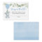 Elephant blue greenery boy shower diaper raffle
