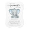 Elephant Blue Watercolor Baby Boy Shower