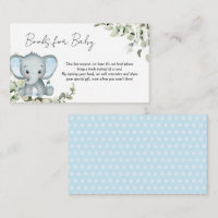 Elephant Boy Baby Shower Books for Baby