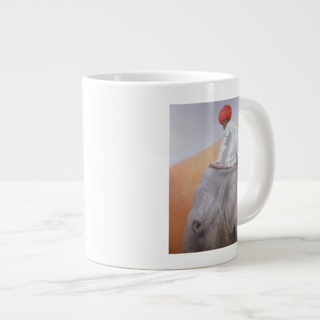 Elephant Boy Large Coffee Mug (Front Right)