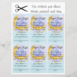 Elephant Boy Sweet Baby Shower Diaper Raffle Invitation