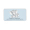 Elephant Boys Baby Shower Address Label