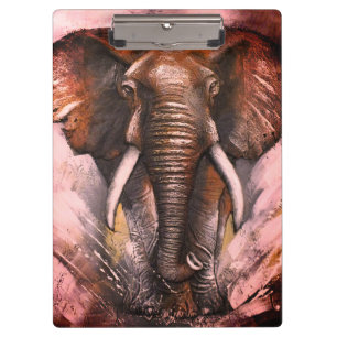 Elephant Charging Clipboard