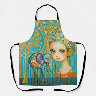 Elephant Charm Apron
