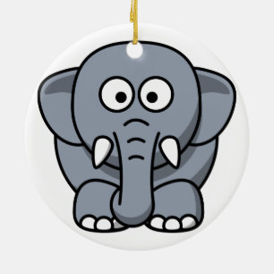 Elephant Christmas Ornament