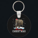 Elephant Christmas Shirt Light Pajama Group Christ Keychain<br><div class="desc">Elephant Christmas Shirt Light Pajama Group Christmas</div>