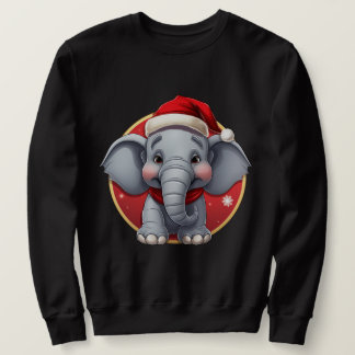 Elephant Christmas Sweatshirt