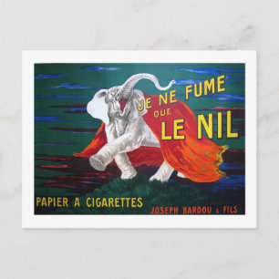 Elephant cigarettes-1900 postcard
