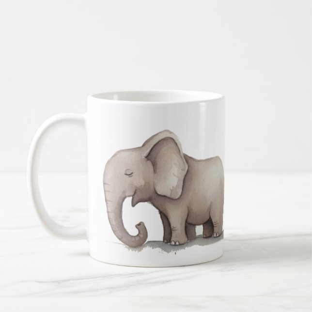 Elephant Coffee Mug (Left)