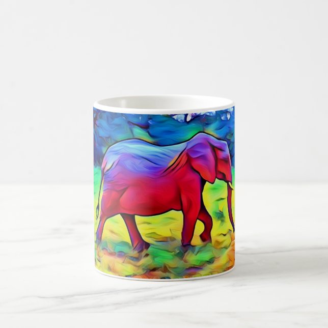 Elephant Coffee Mug (Center)