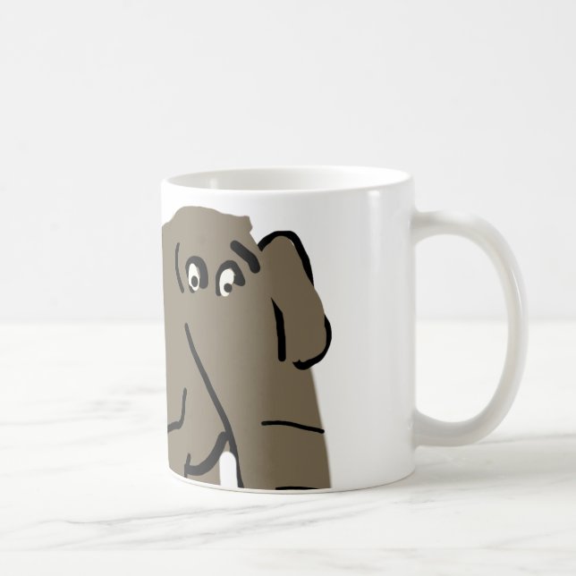 Elephant Coffee Mug (Right)