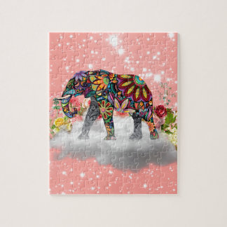 Elephant commands it jigsaw puzzle