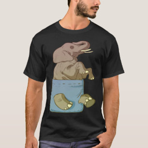Elephant Cute Animals for T-Shirt