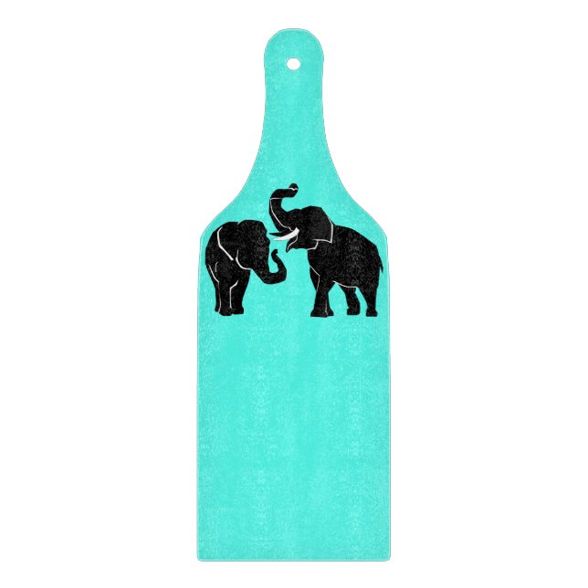 Elephant Cutting Board - Choose Color (Front)