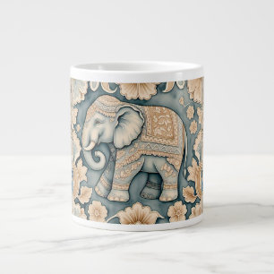 Elephant dans Batik Bloom Spécialité Mug