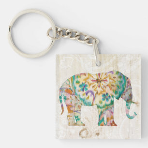 Éléphant de Boho Paisley I