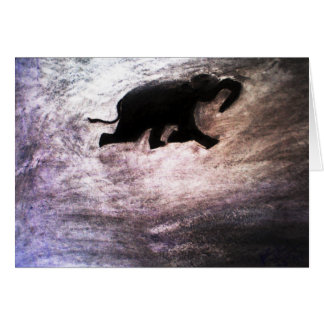 Eléphant de natation