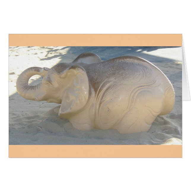 Eléphant de terrain de jeu (Devant horizontal)