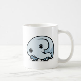 Elephant Design Coffee Mug