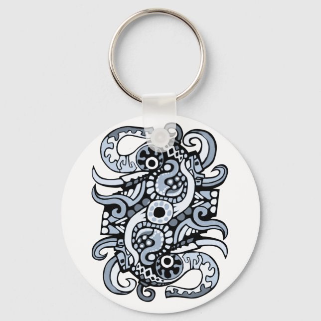 Elephant Design Keychain (Front)