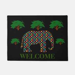 Elephant Door Mat