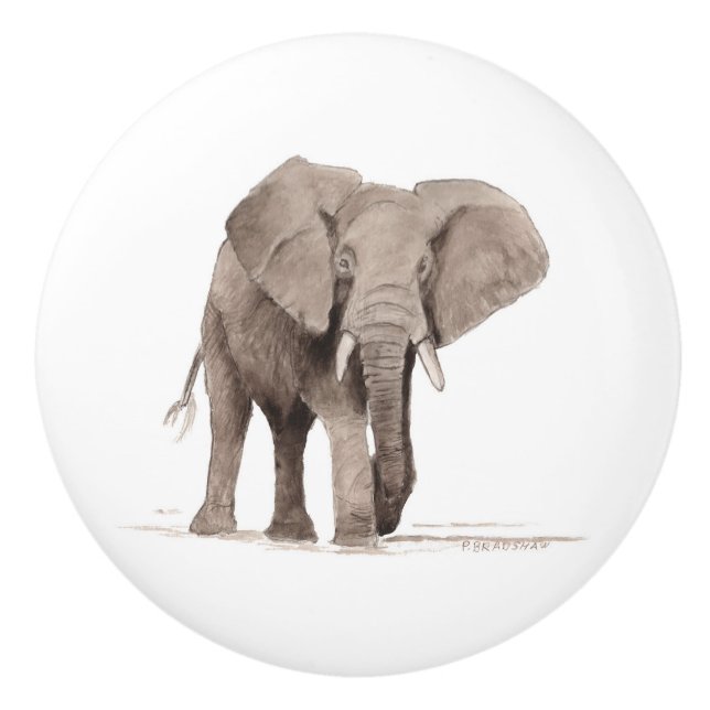 elephant drawer pull (Front)