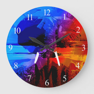 Elephant Dream  Large Clock