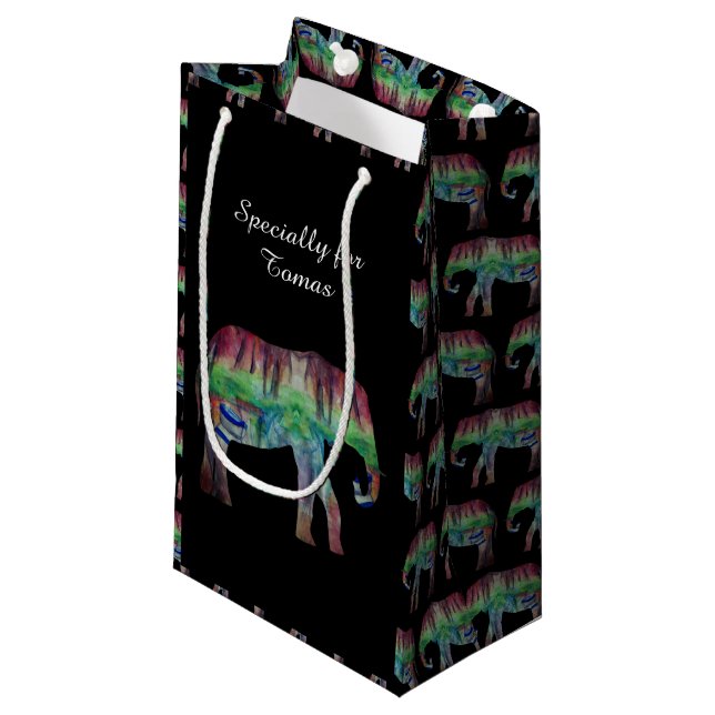 Elephant Dream Small Gift Bag (Front Angled)