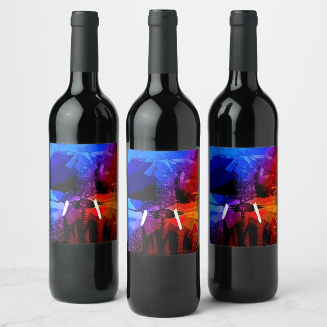 Elephant Dream  Wine Label (Bottles)