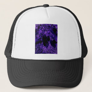 Elephant Ear Leaf Deepest Purple Trucker Hat