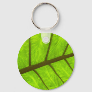Elephant Ear Taro Key Ring