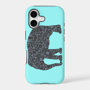 Elephant Elegant Damask Girly