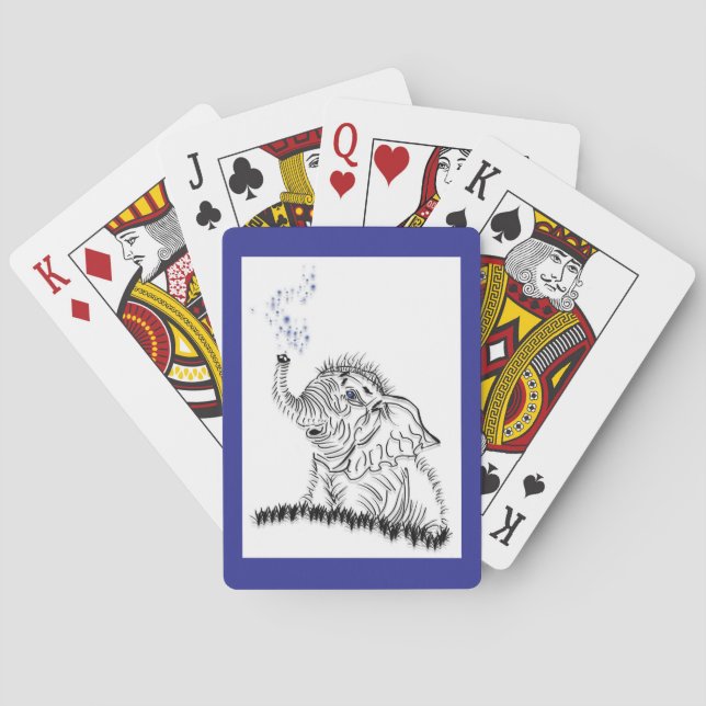 Elephant Energy Playing Cards (Back)
