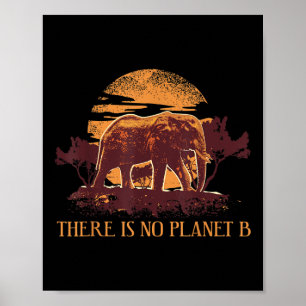 Elephant Environmental Protection Nature Protectio Poster