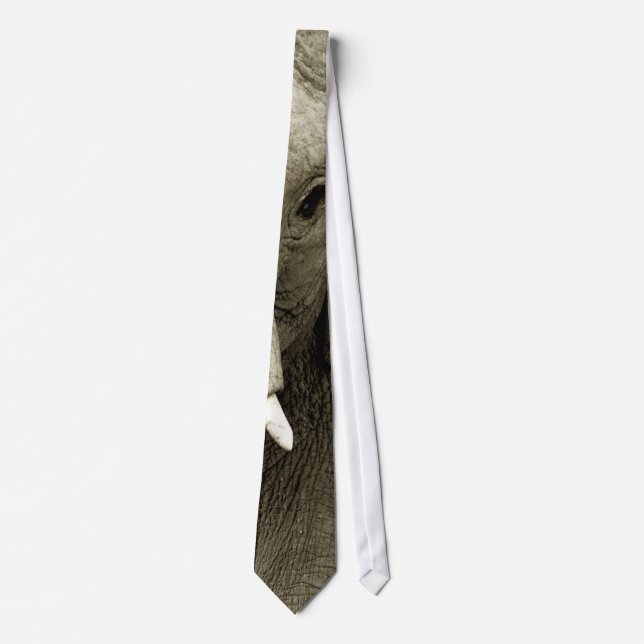 Elephant eye and trunk tie (Front)