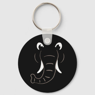 Elephant Face Costume Easy Halloween Costume Gift Keychain