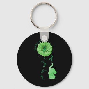 Elephant Faith Hope Fight Love Kidney Disease Awar Keychain