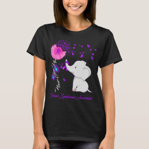 Elephant Faith Hope Love Turner Syndrome Awareness T-Shirt