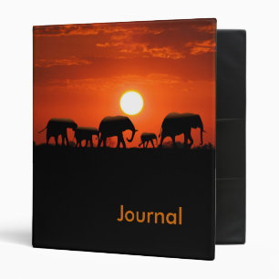 Elephant family Binder