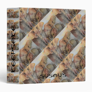 ELEPHANT FAMILY BINDER