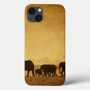 Elephant Family iPhone 13 Case