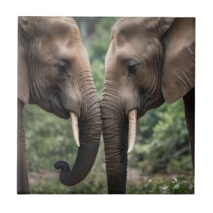 Elephant Family Is Love, Tile