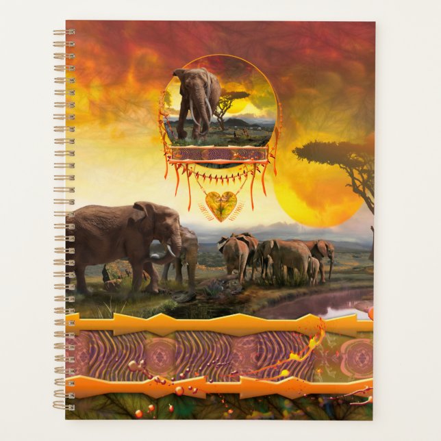 Elephant Family "The Bonds that Tie" Planner (Front)