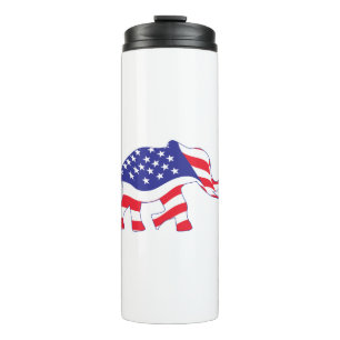 Elephant-FLAG Thermal Tumbler