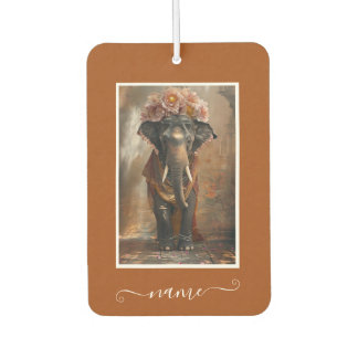 Elephant Floral Harmony Air Freshener